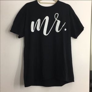 Mr. t shirt xl script